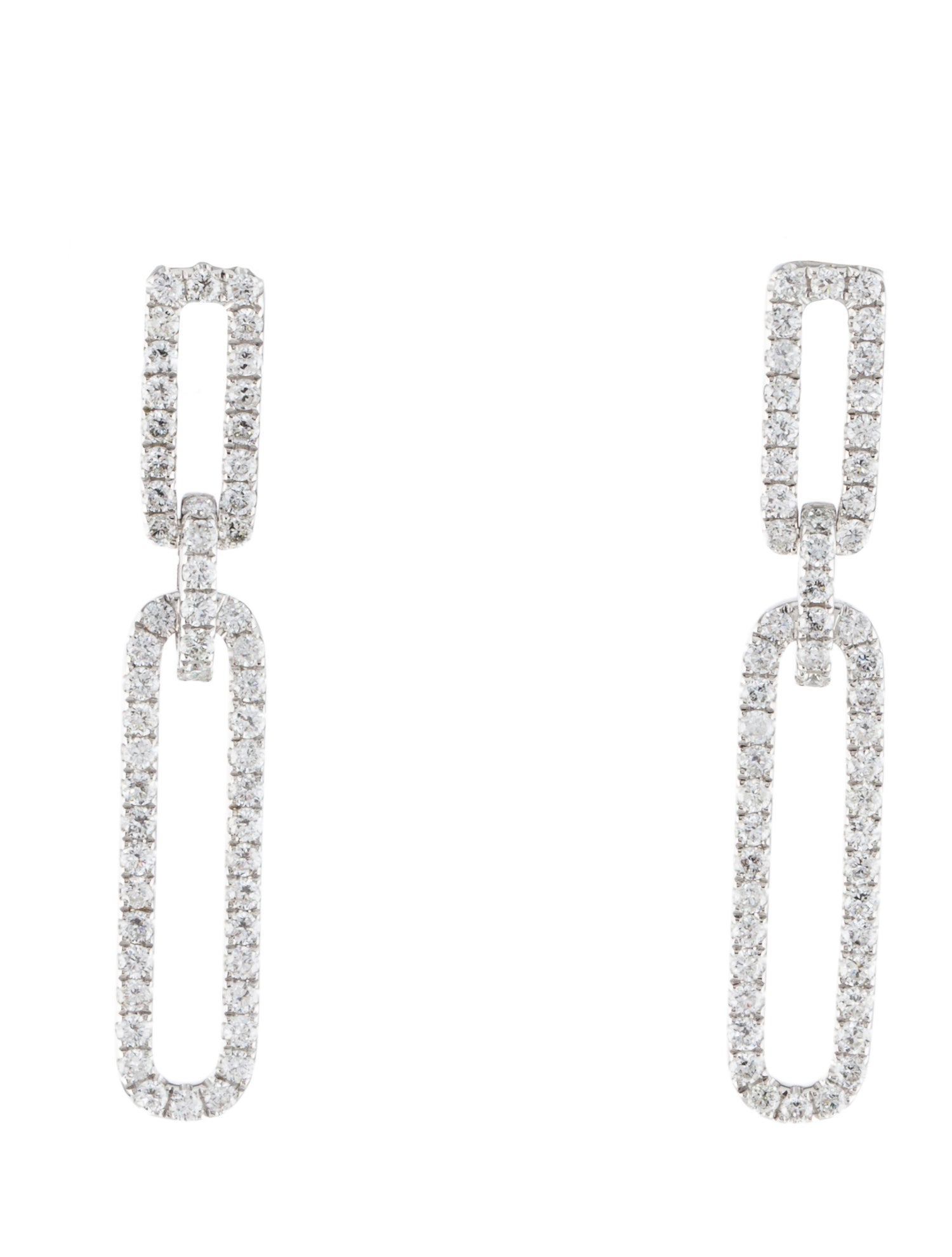 Earrings 14K 1.08ctw Lab-Grown Diamond Drop Earrings