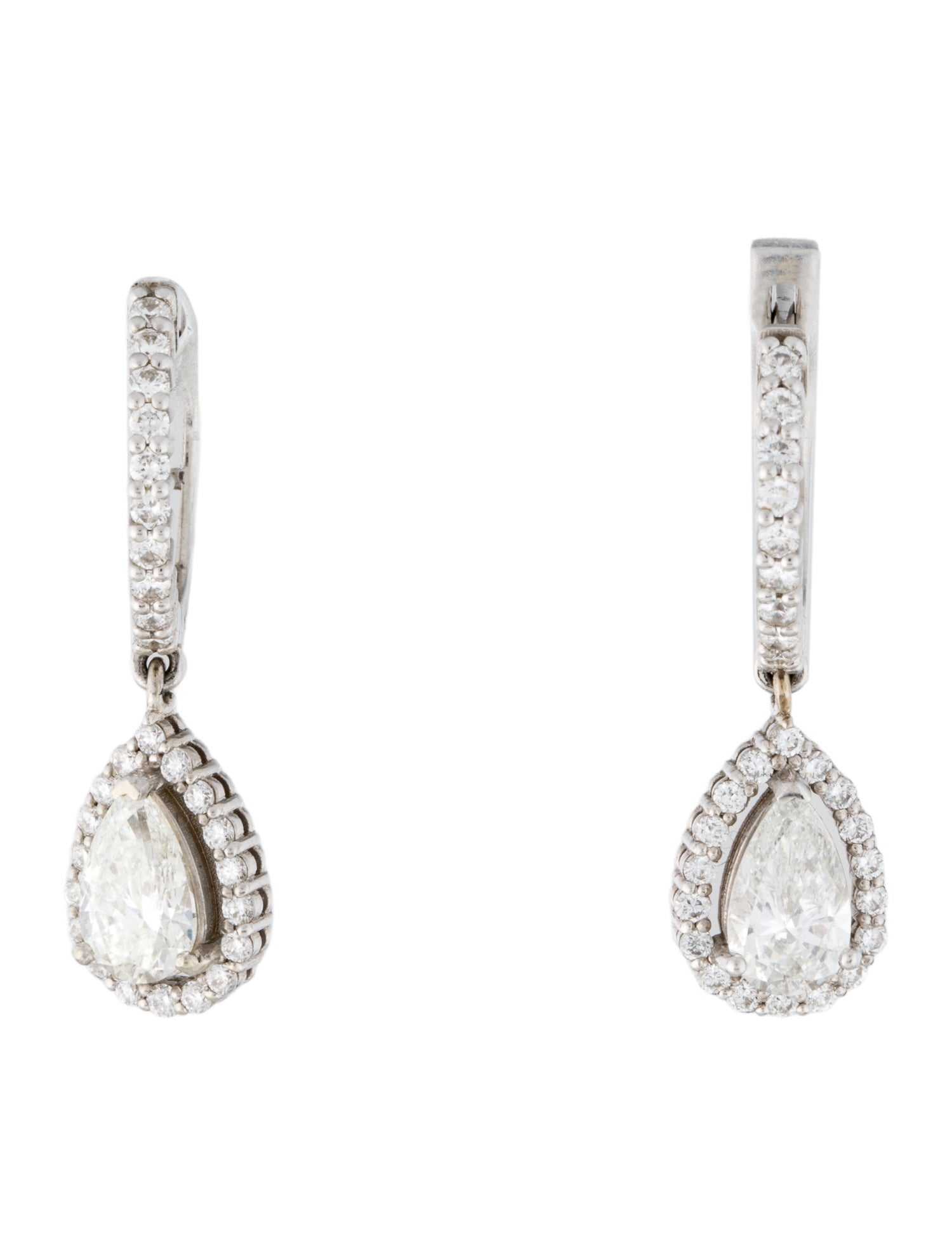 Earrings 14K 2.40ctw Lab-Grown Diamond Drop Earrings
