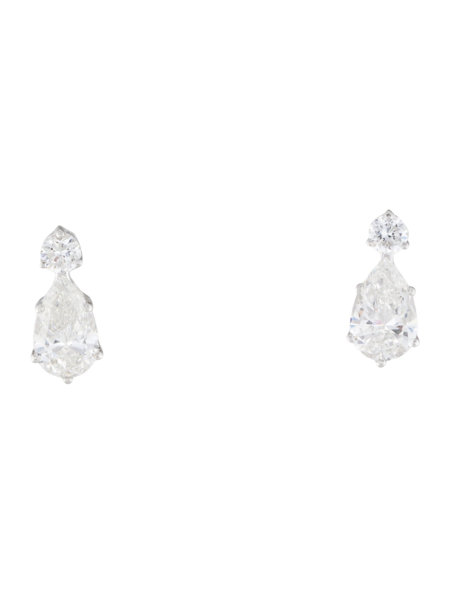 Earrings 14K 1.68ctw Lab-Grown Diamond Drop Earrings