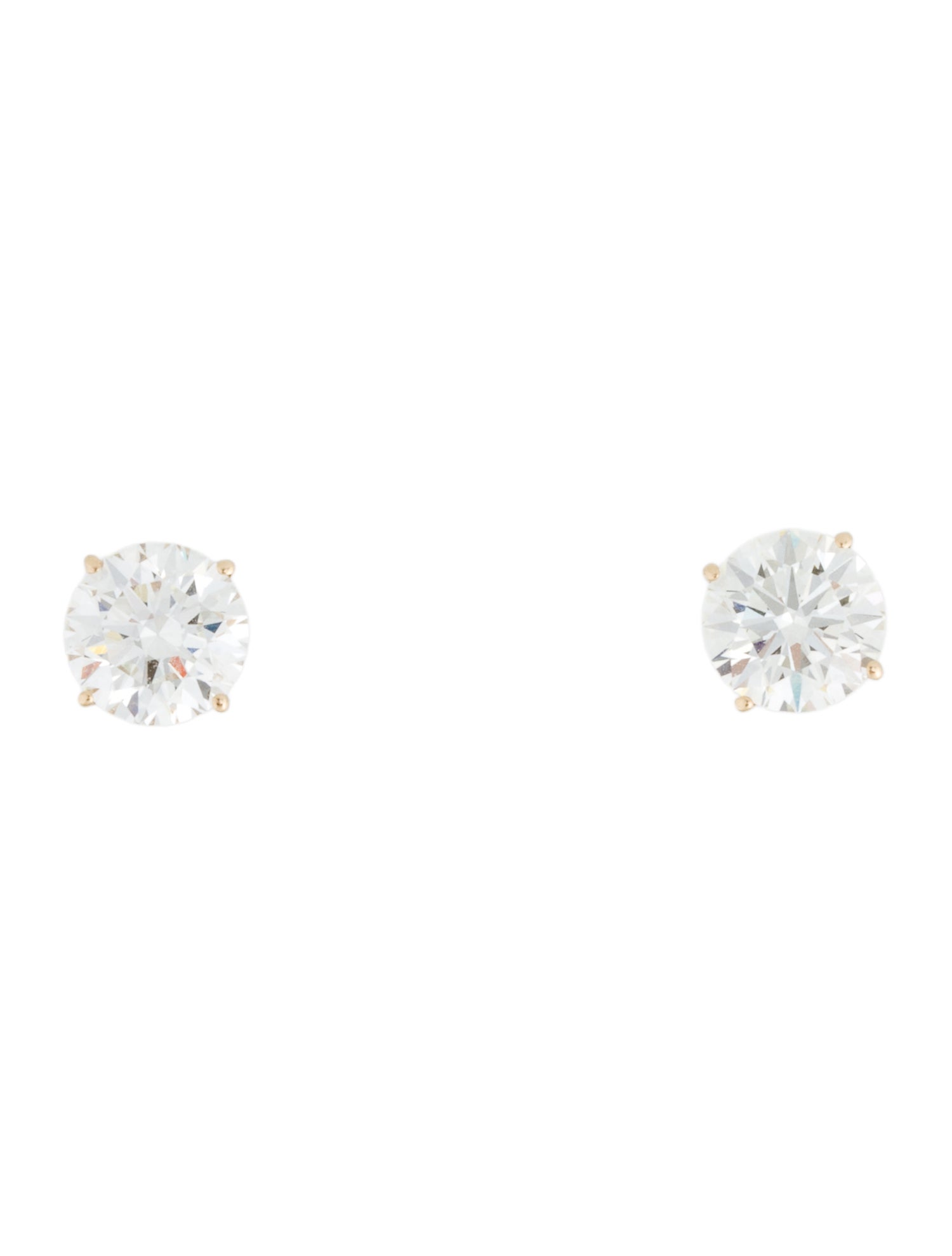 Earrings 14K 3.07ctw Lab-Grown Diamond Stud