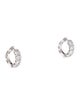 Earrings 14K 2.13ctw Lab-Grown Diamond Huggie Hoop Earrings