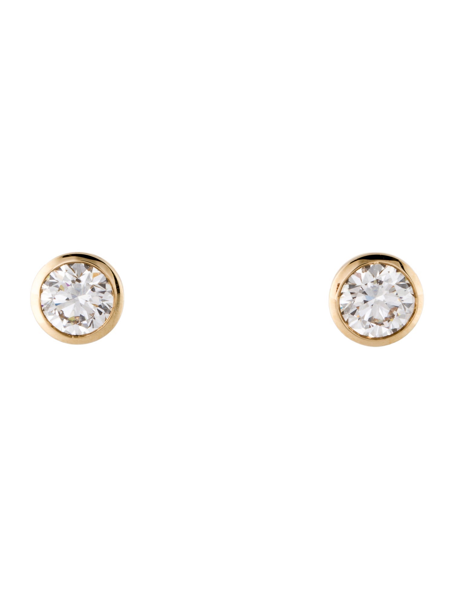 Earrings 14K 2.06ctw Lab-Grown Diamond Stud Earrings