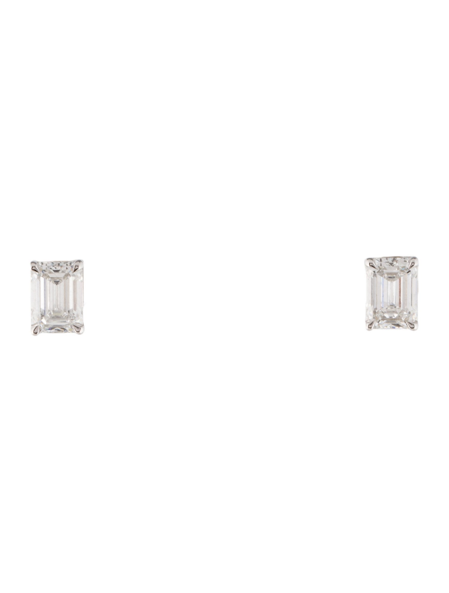 Earrings 14K 1.00ctw Lab-Grown Diamond Solitaire Stud