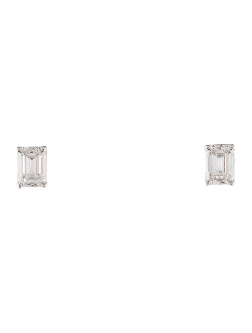 Earrings 14K 1.00ctw Lab-Grown Diamond Solitaire Stud