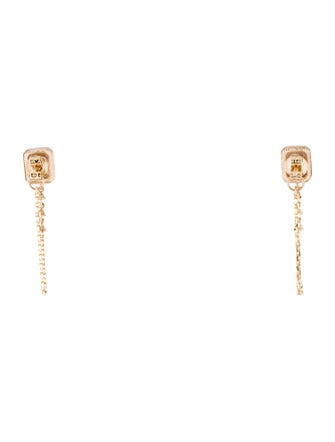 Earrings 14K 1.52ctw Ruby & Diamond Drop Earrings