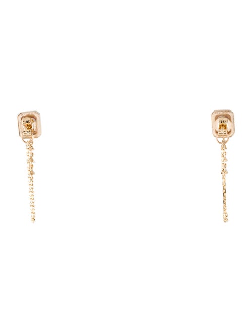 Earrings 14K 1.52ctw Ruby & Diamond Drop Earrings