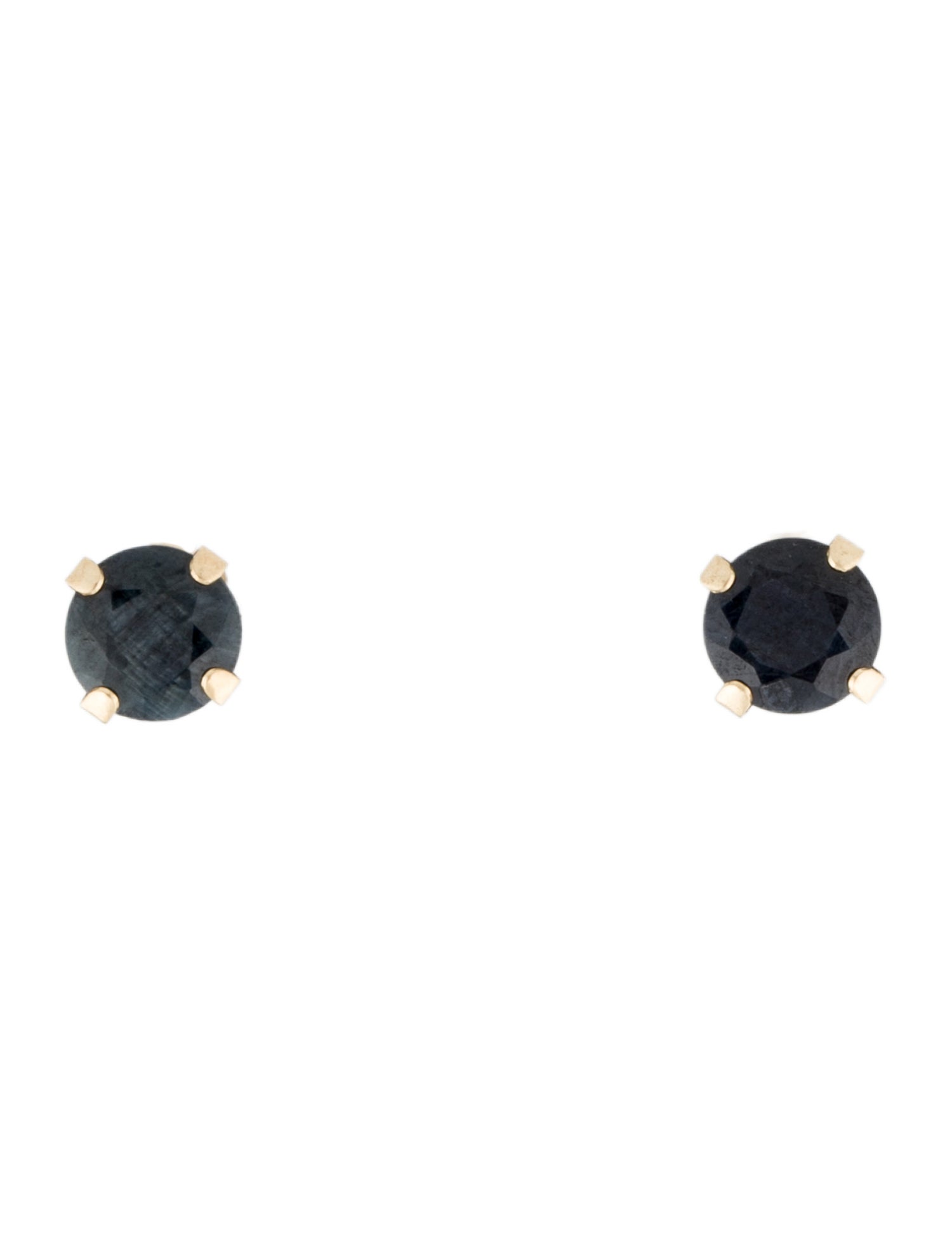 Earrings 14K 1.90ctw Sapphire Stud