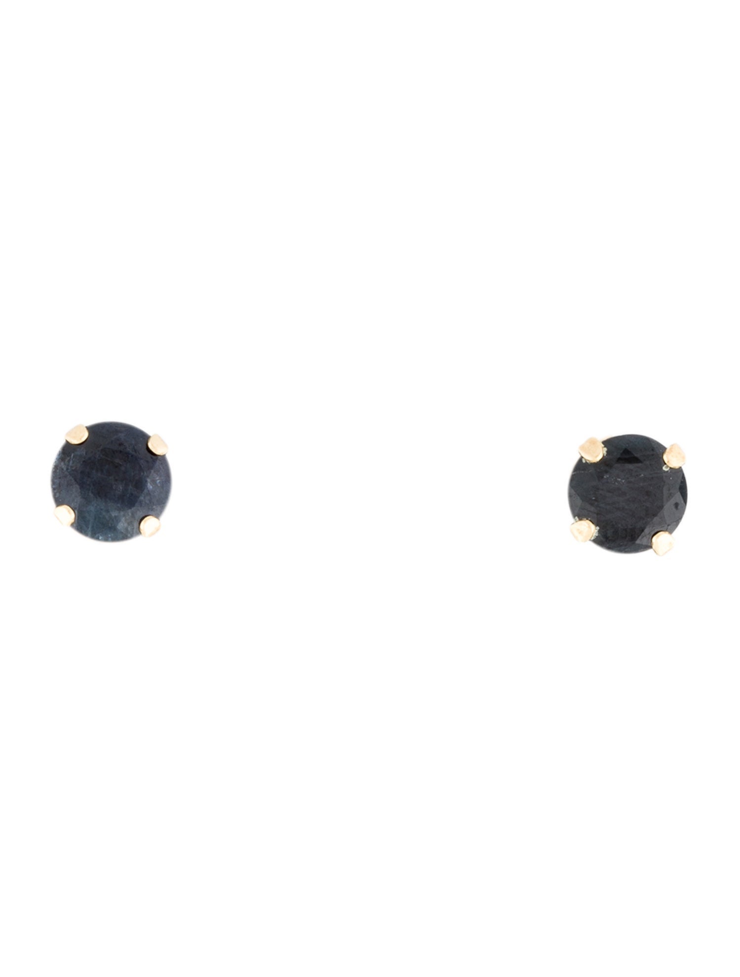 Earrings 14K Sapphire Stud Earrings