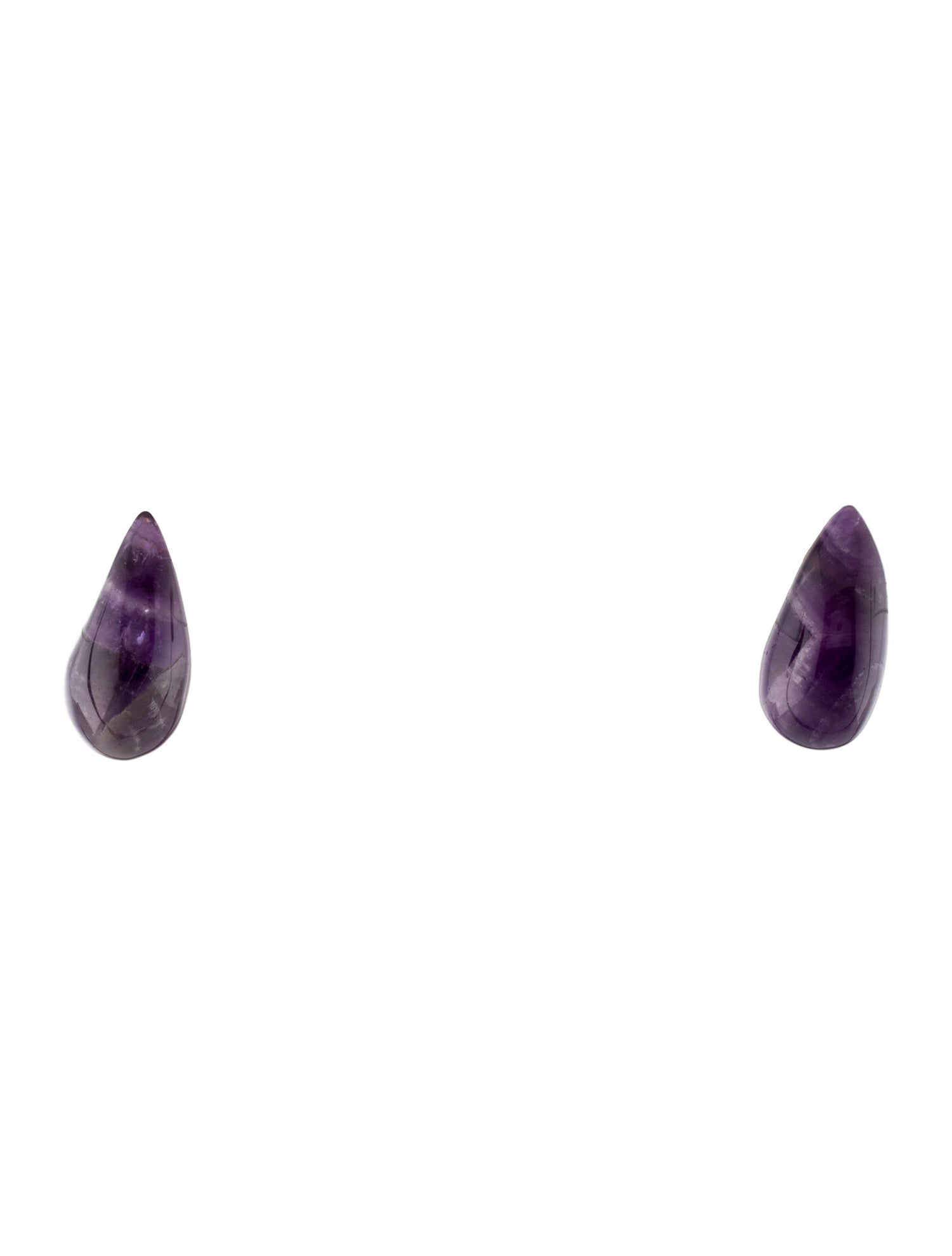 Earrings 14K Amethyst Stud Earrings