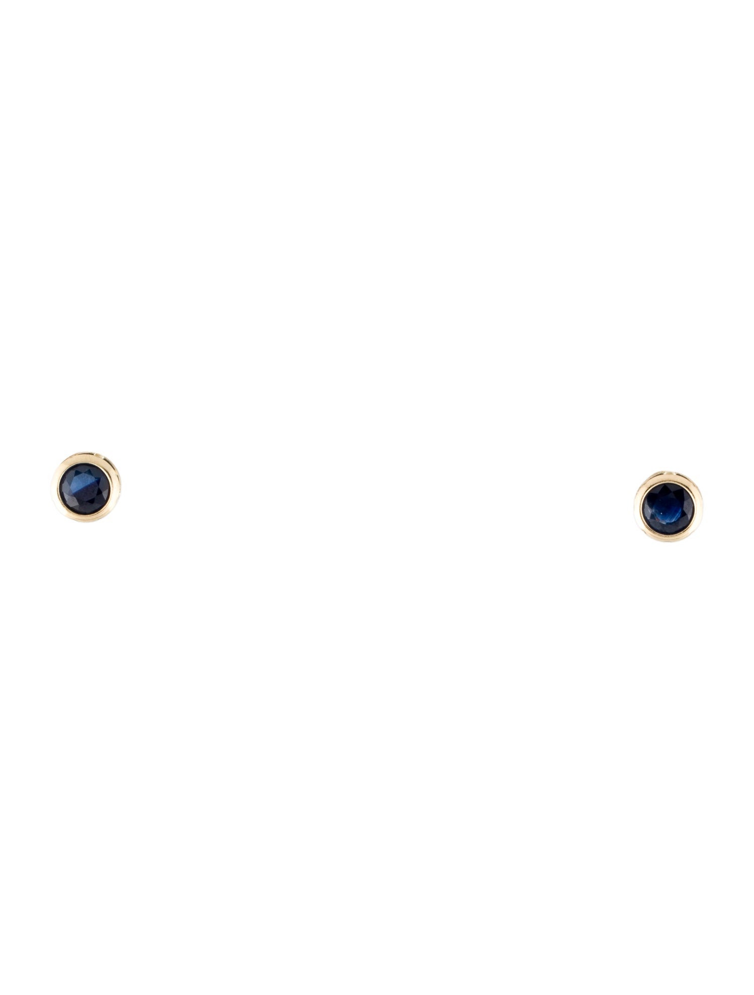 Earrings 14K Sapphire Studs