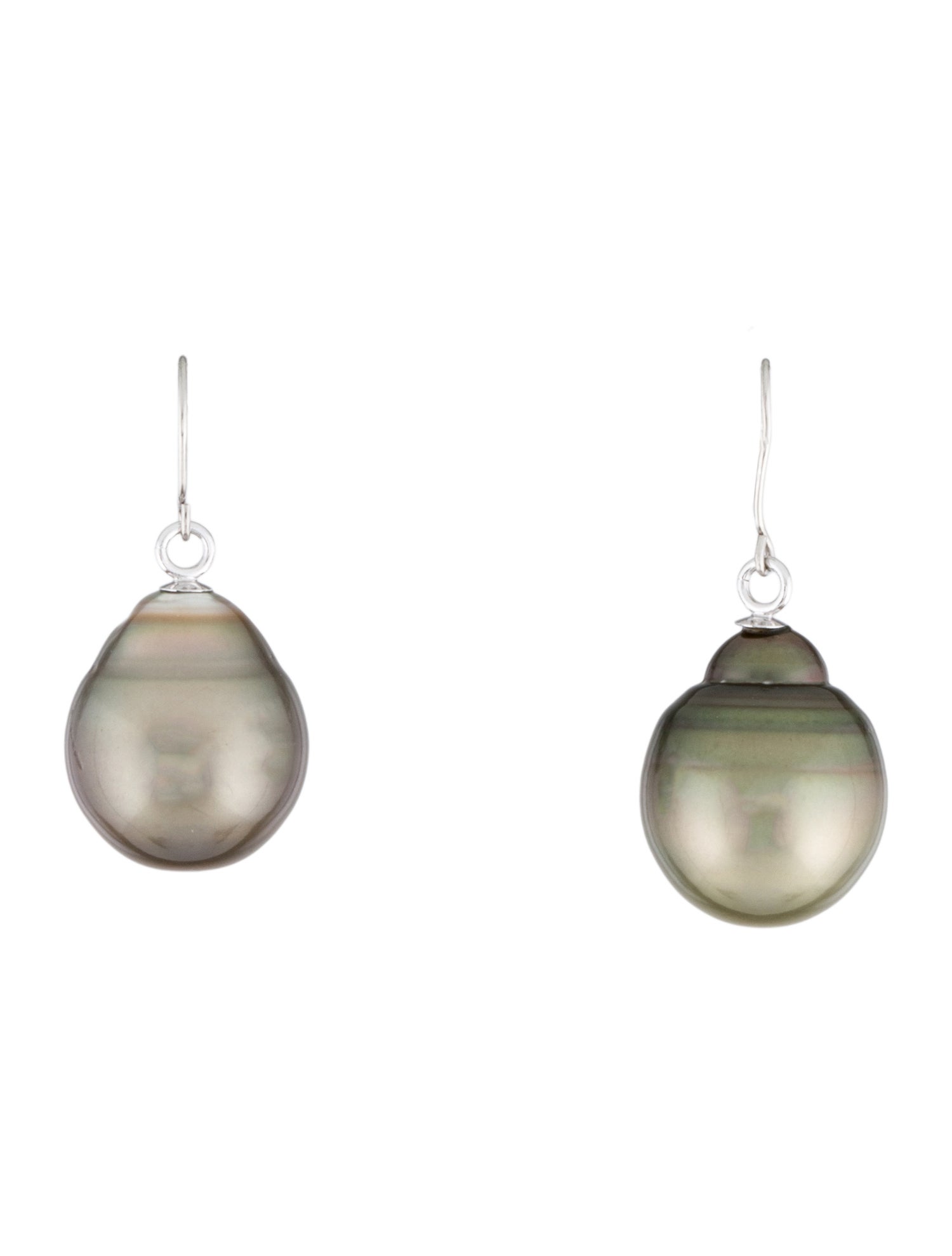 Earrings Platinum Pearl Drop Earrings
