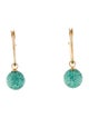 Earrings 14K Turquoise Drop Earrings