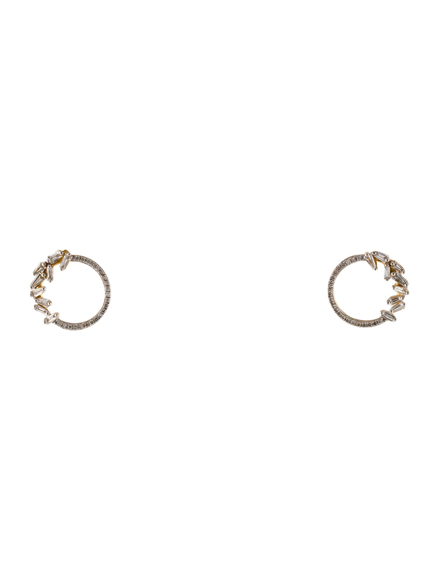 Le Vian 14K Diamond Circle Cluster Earrings