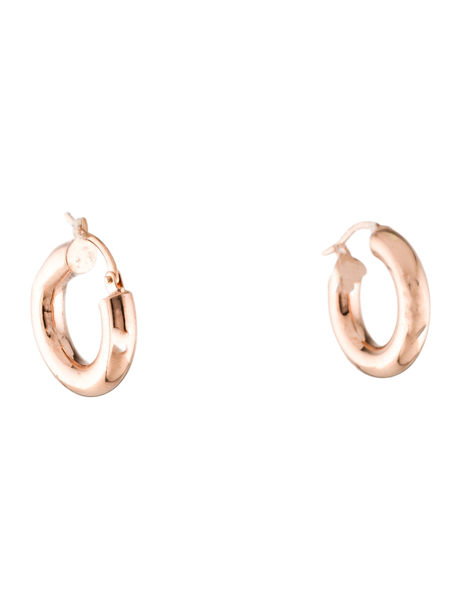 Earrings 14K Polished Hoop