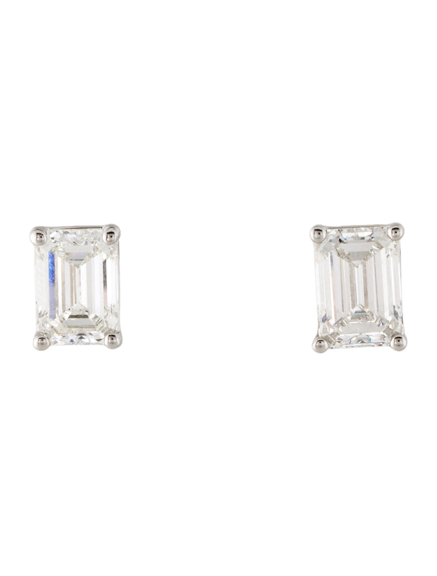 Earrings 14K 3.03ctw Lab-Grown Diamond Stud Earrings