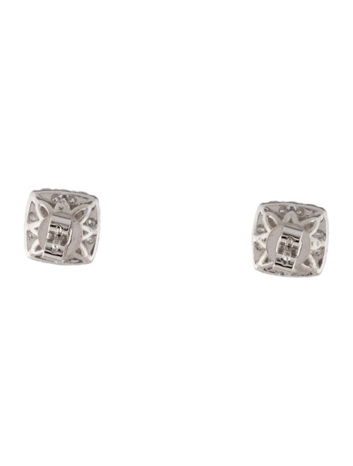 Earrings 14K 1.37ctw Lab-Grown Diamond Halo Stud