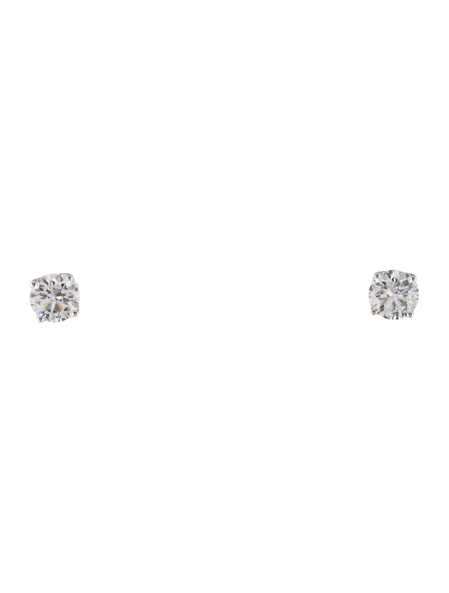 Earrings 14K 3.04ctw Lab-Grown Diamond Stud Earrings