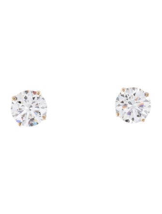 Earrings 14K 4.00ctw Lab-Grown Diamond Stud Earrings