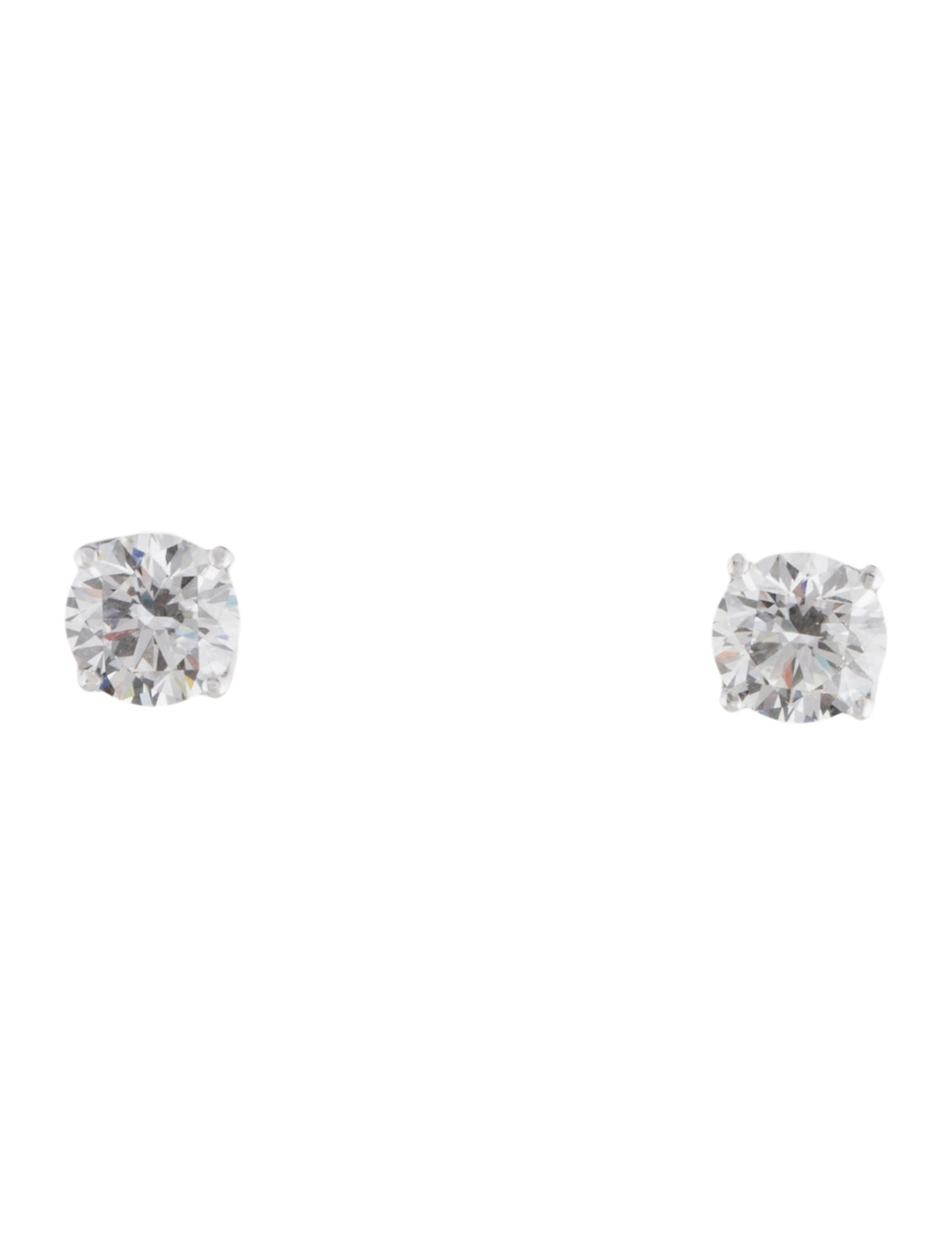 Earrings 14K 2.04ctw Lab-Grown Diamond Stud Earrings