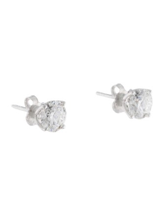 Earrings 14K 2.04ctw Lab-Grown Diamond Stud Earrings
