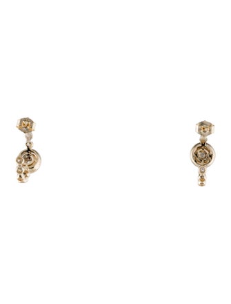 Earrings 14K Diamond Inside-Out Hoop Earrings