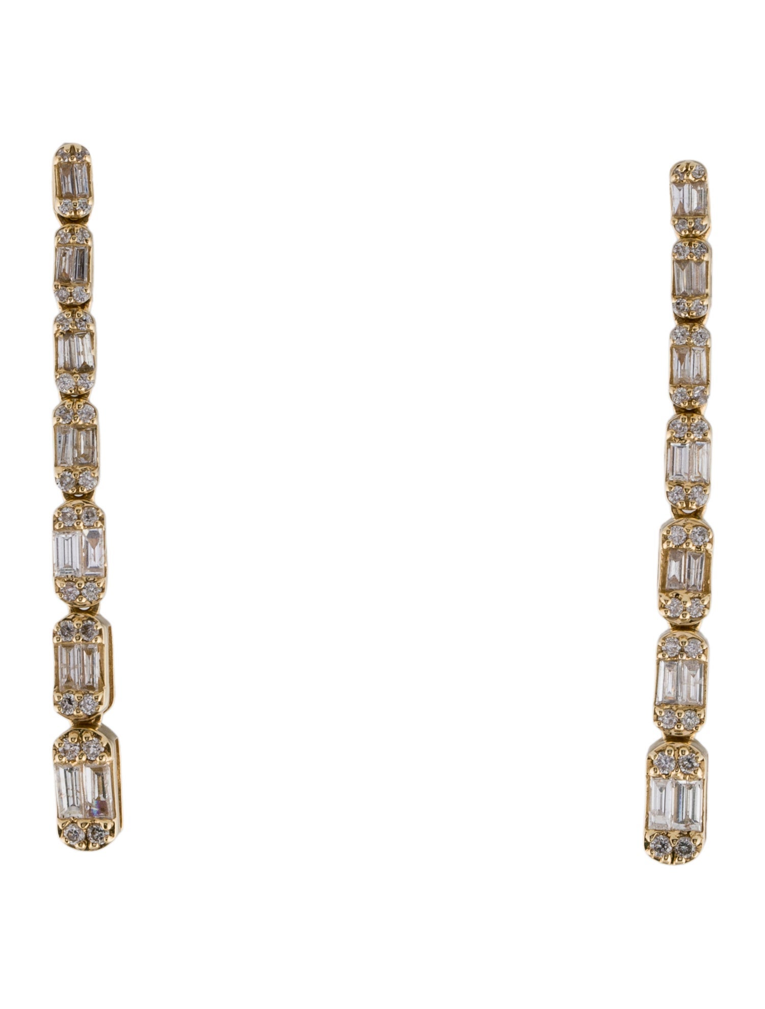 Earrings 14K 1.24ctw Diamond Drop Earrings