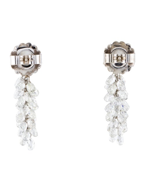 Earrings 18K Diamond Drop Earrings