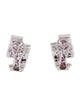 Earrings 14K 5.04ctw Ruby & Diamond Earclips
