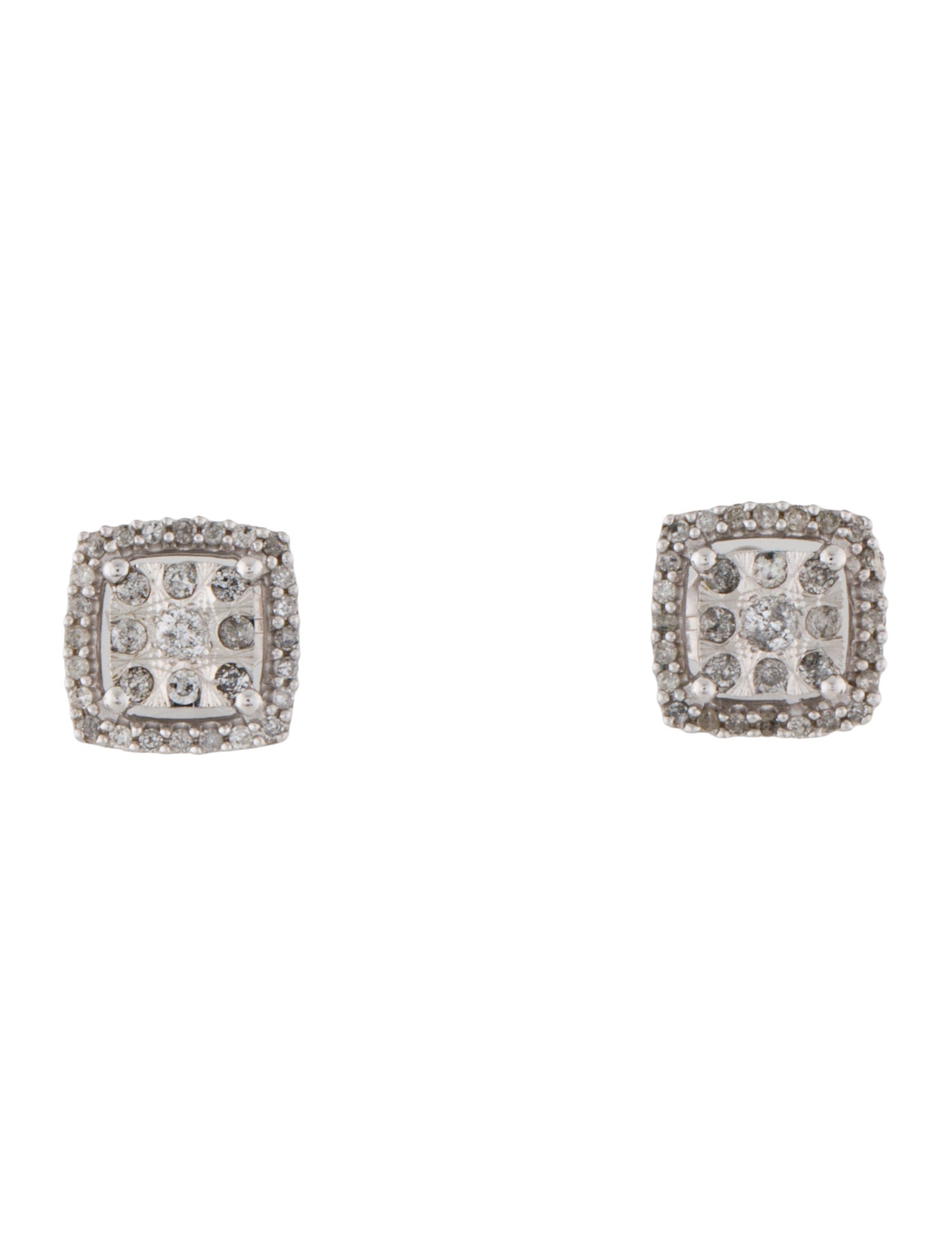 Earrings 10K Diamond Stud Earrings