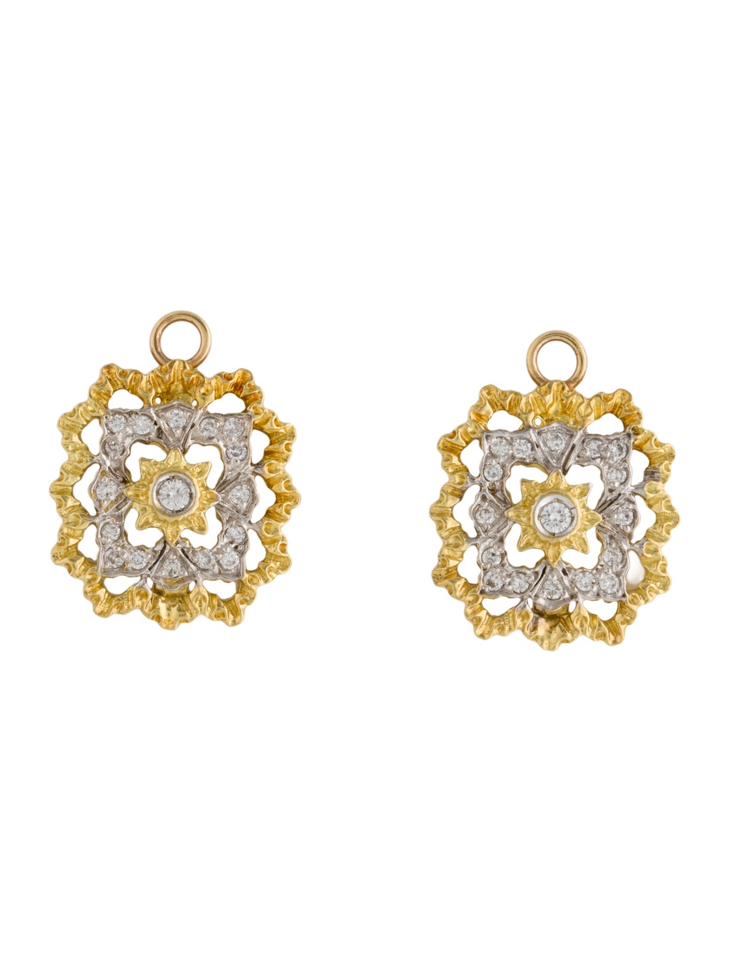 Earrings 18K Diamond Enhancer