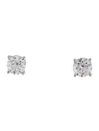 Earrings 14K 3.12ctw Lab-Grown Diamond Stud Earrings