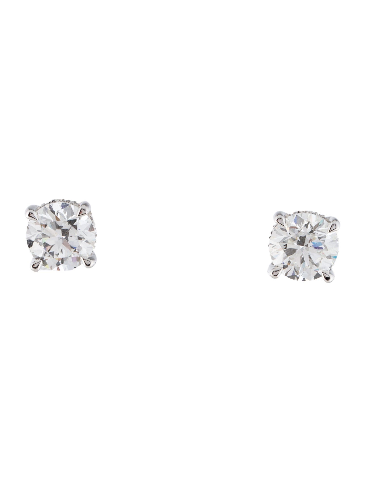 Earrings 14K 3.12ctw Lab-Grown Diamond Stud Earrings