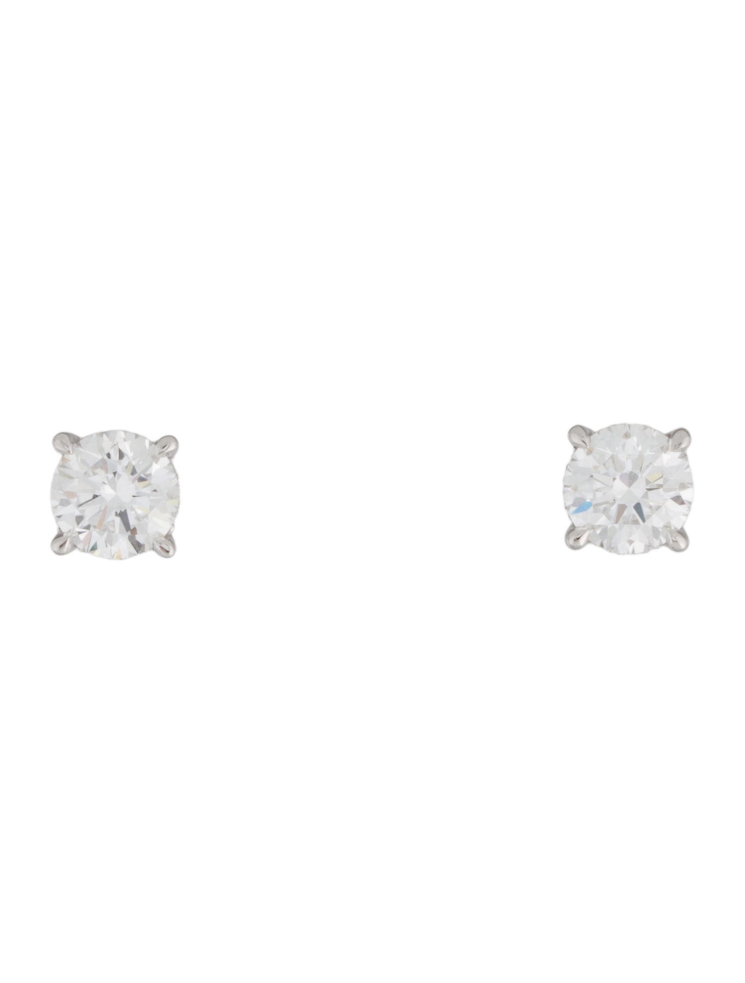 Earrings 14K 2.50ctw Lab-Grown Diamond Hidden Halo Stud Earrings