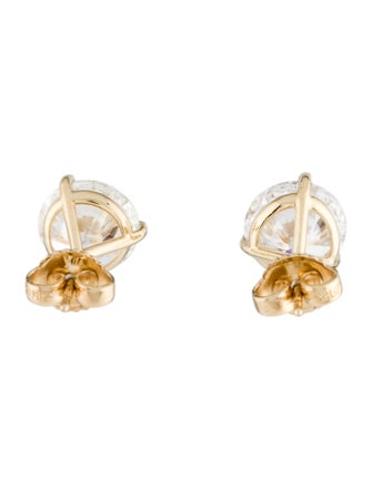 Earrings 14K 3.93ctw Lab-Grown Diamond Stud Earrings