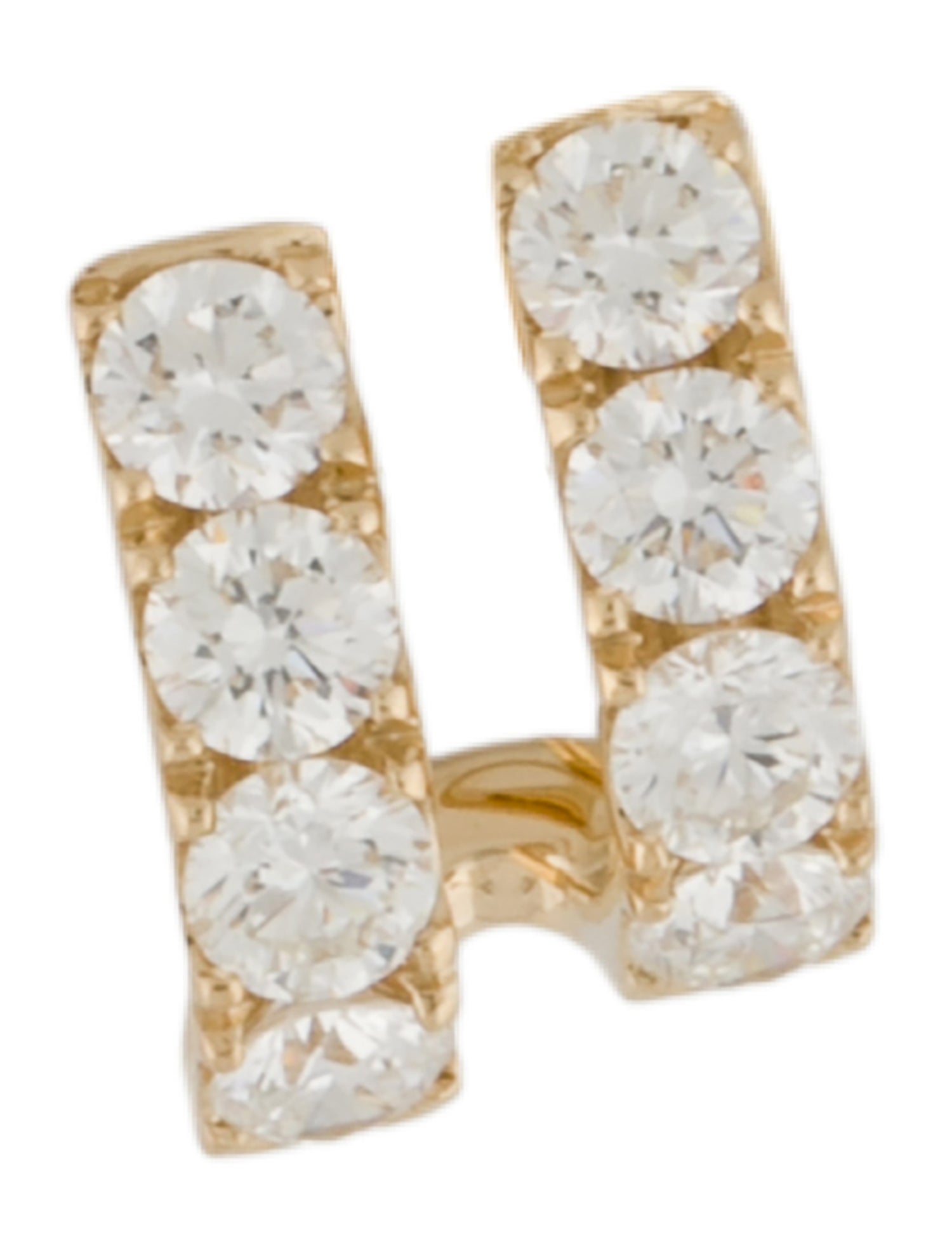 Earrings 14K Diamond Single Earring