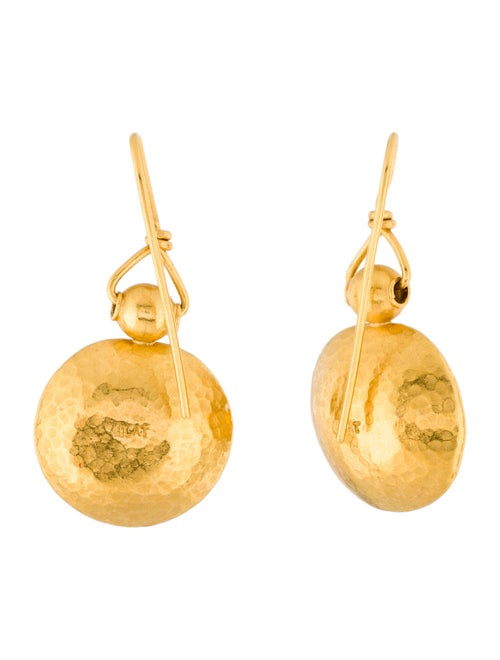 Earrings 20K Roman Coin Drop Earrings
