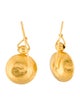 Earrings 20K Roman Coin Drop Earrings