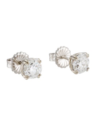 Earrings 3.00ctw Lab-Grown Diamond Stud Earrings