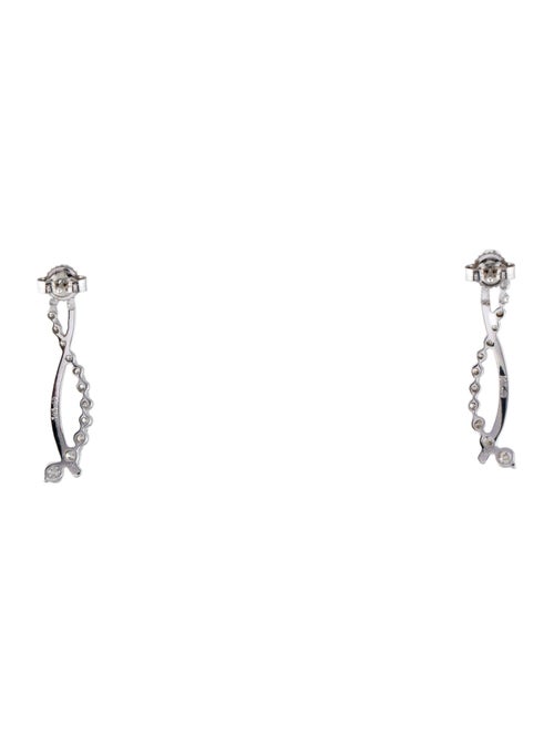Earrings 14K Diamond Drop Earrings
