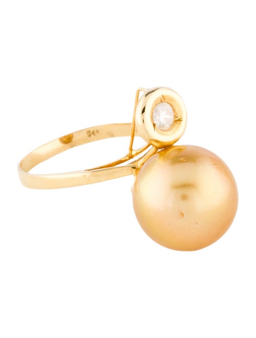 Earrings 14K Pearl & Diamond Jewelry Set