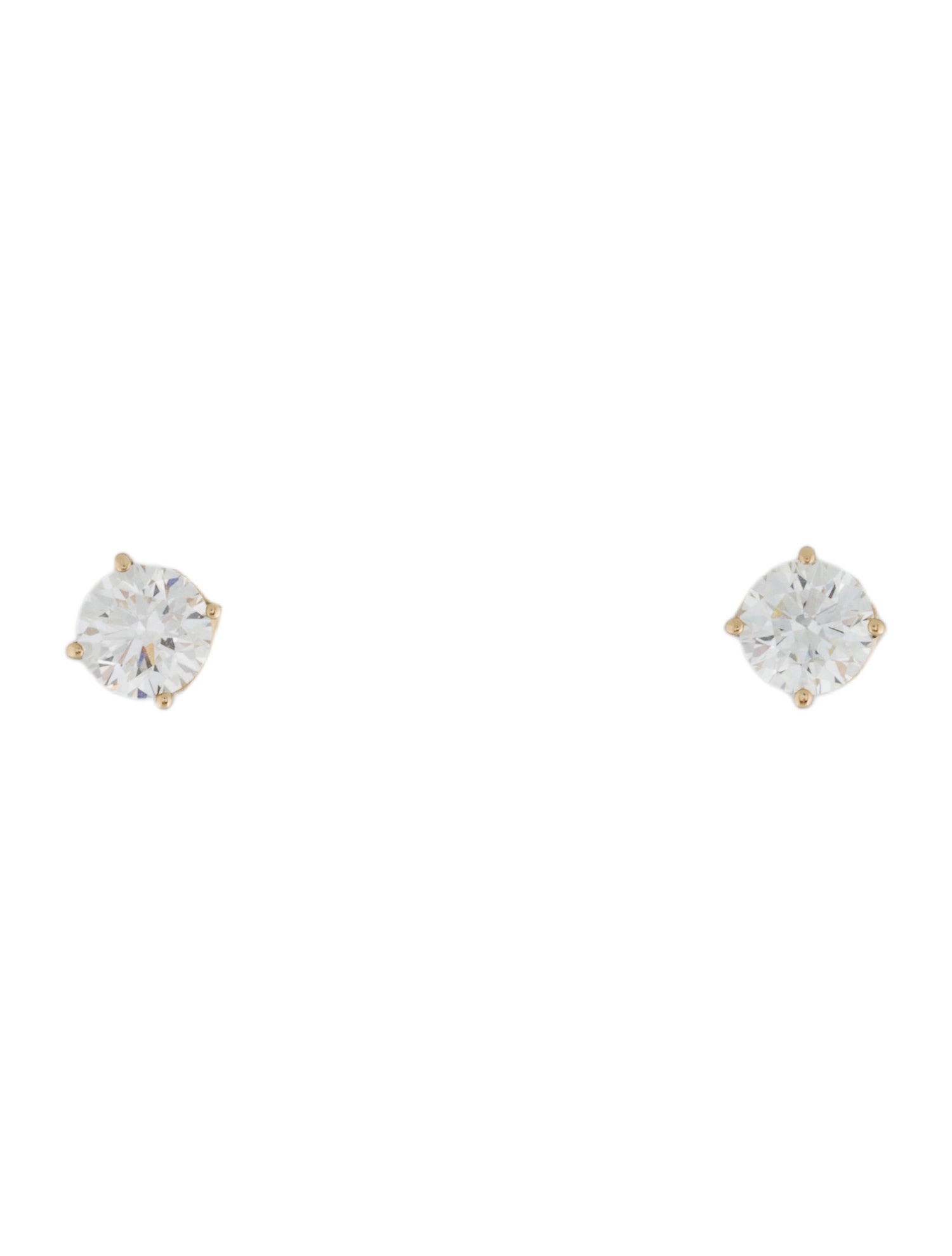 Earrings 14K 1.34ctw Lab-Grown Diamond Stud