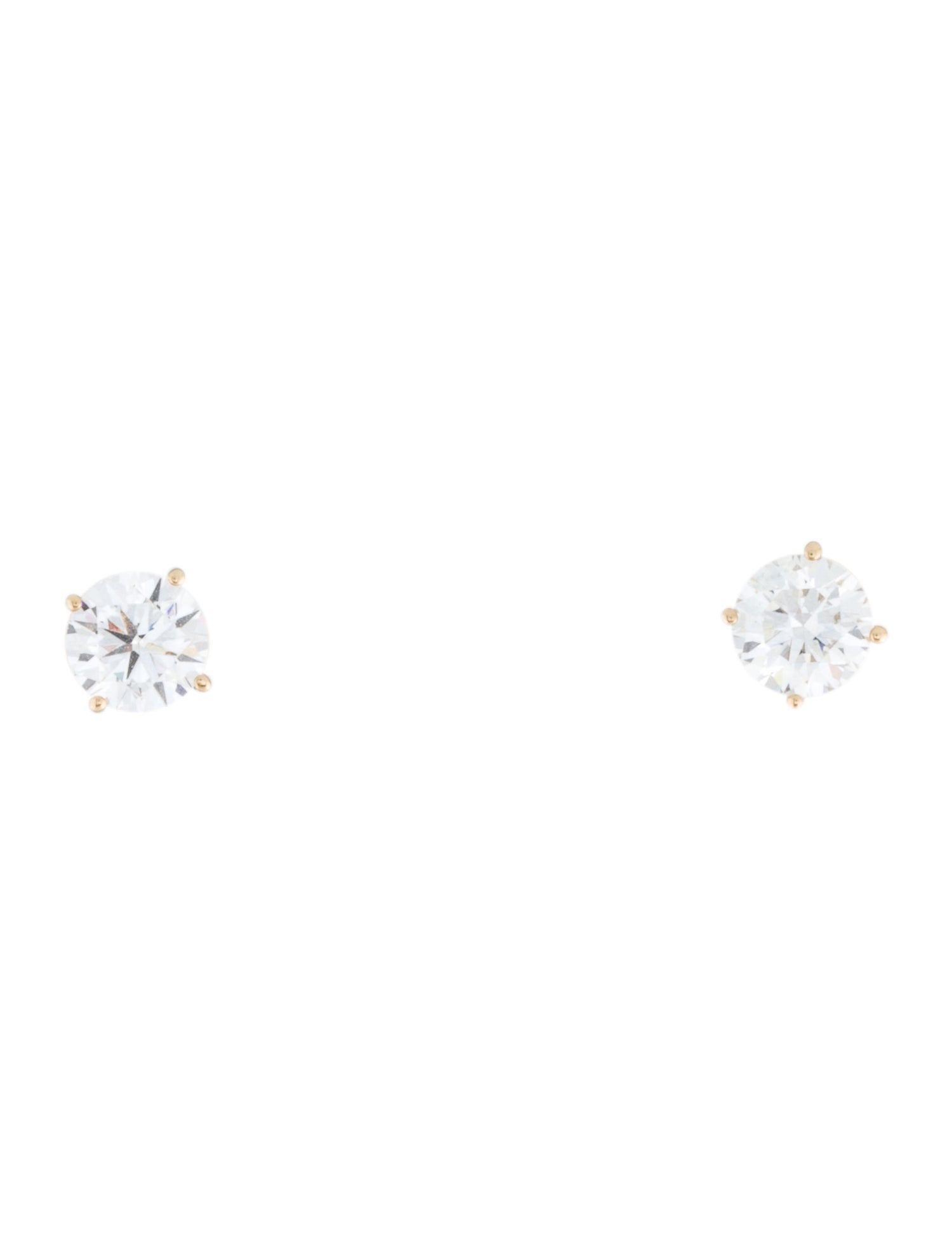 Earrings 14K 1.38ctw Lab-Grown Diamond Stud Earrings