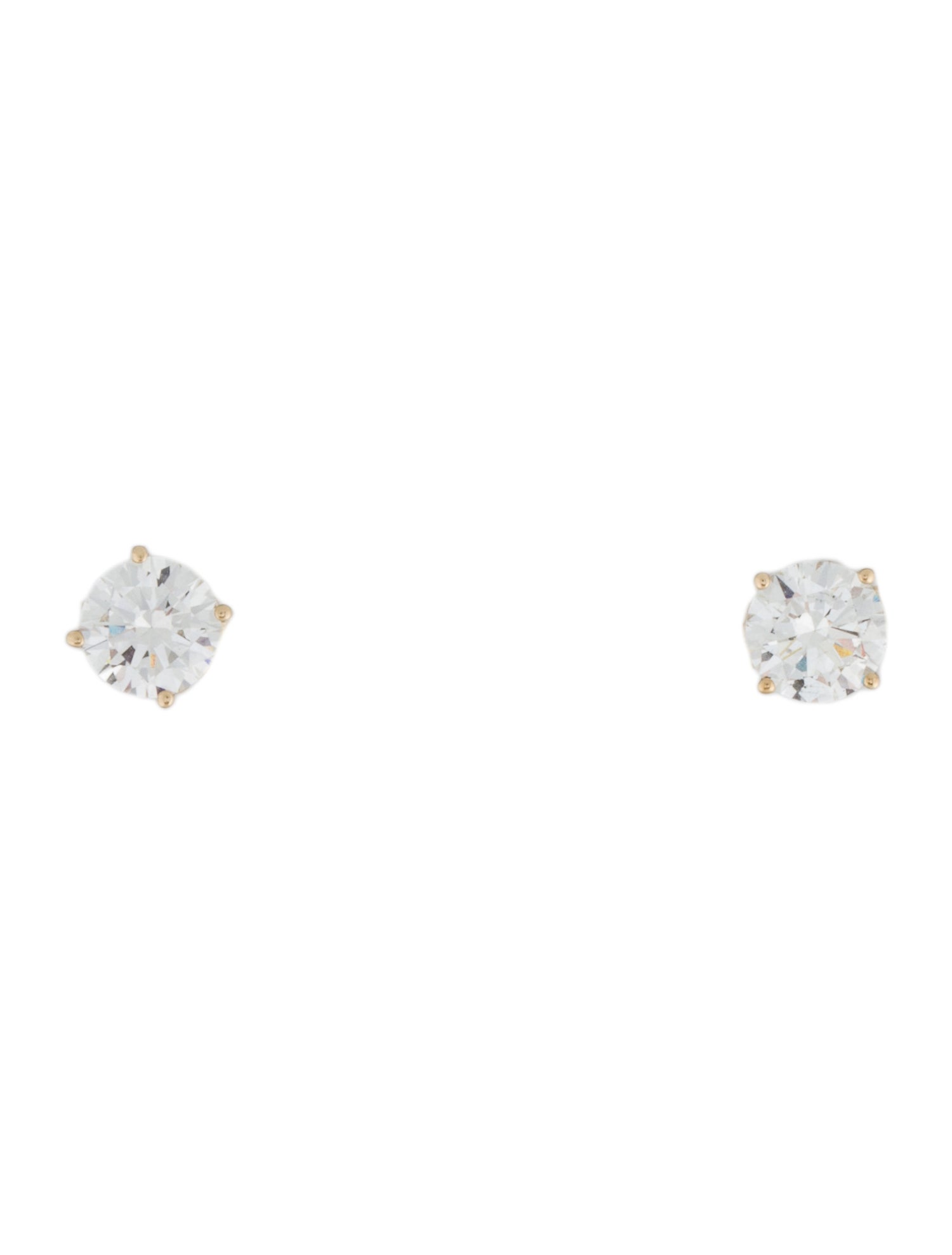 Earrings 14K 1.32ctw Lab-Grown Diamond Stud