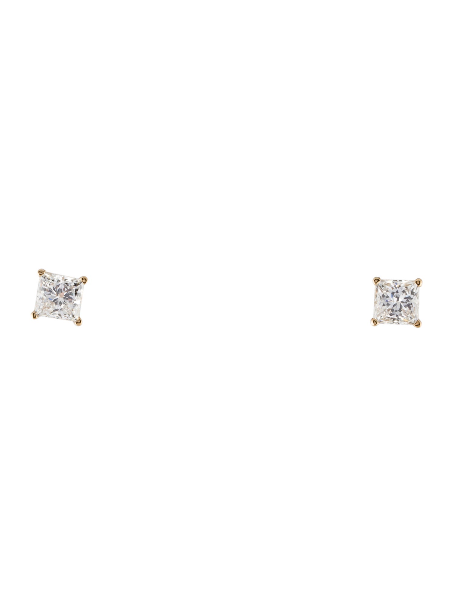 Earrings 14K 3.61ctw Lab-Grown Diamond Stud Earrings