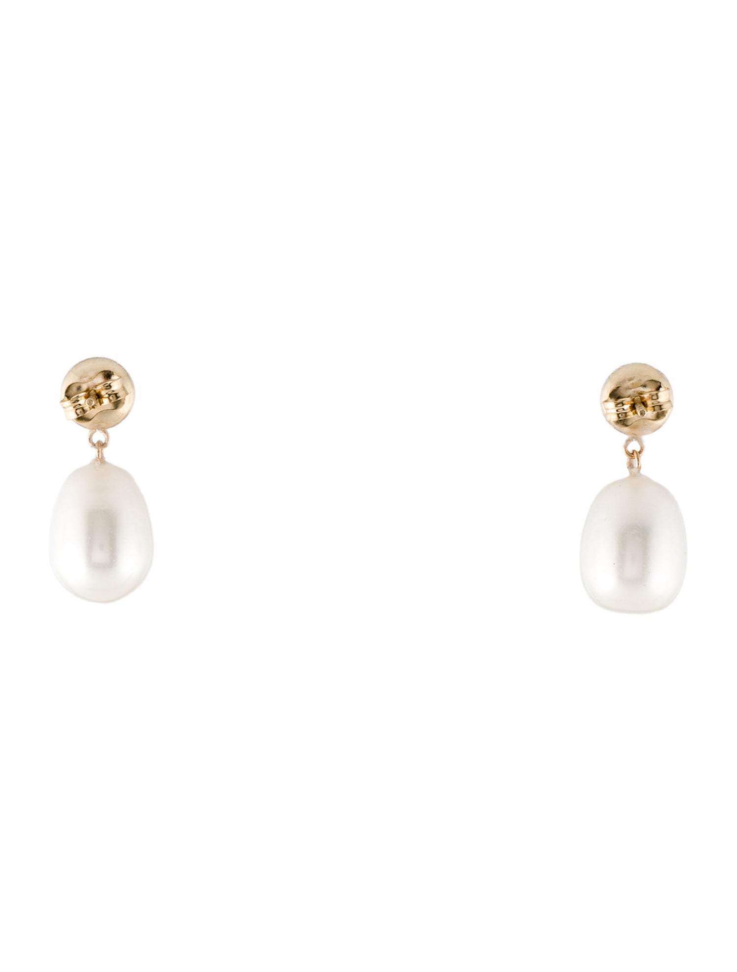 Earrings 14K Pearl Drop Earrings
