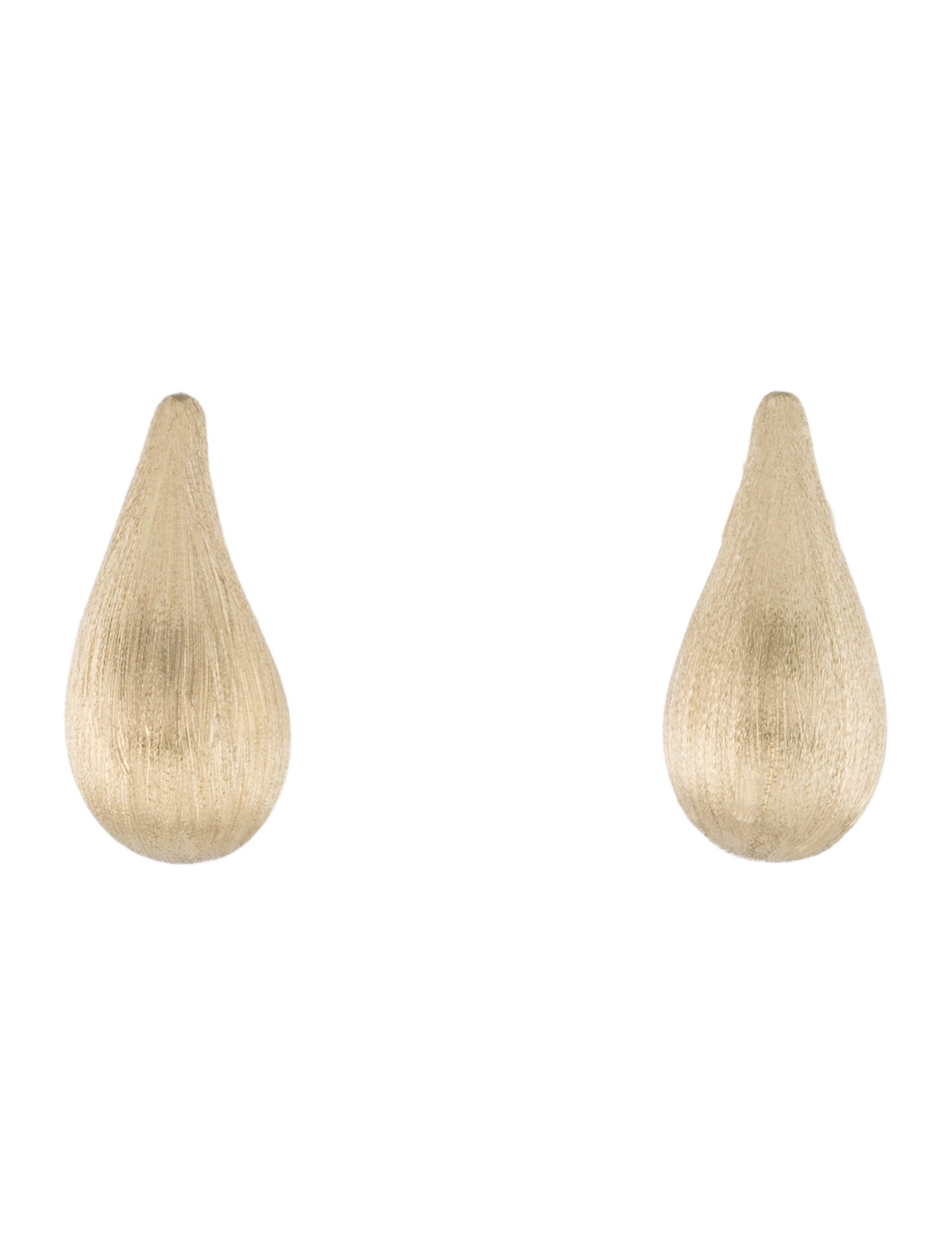 Earrings 14K Textured Drop Earring