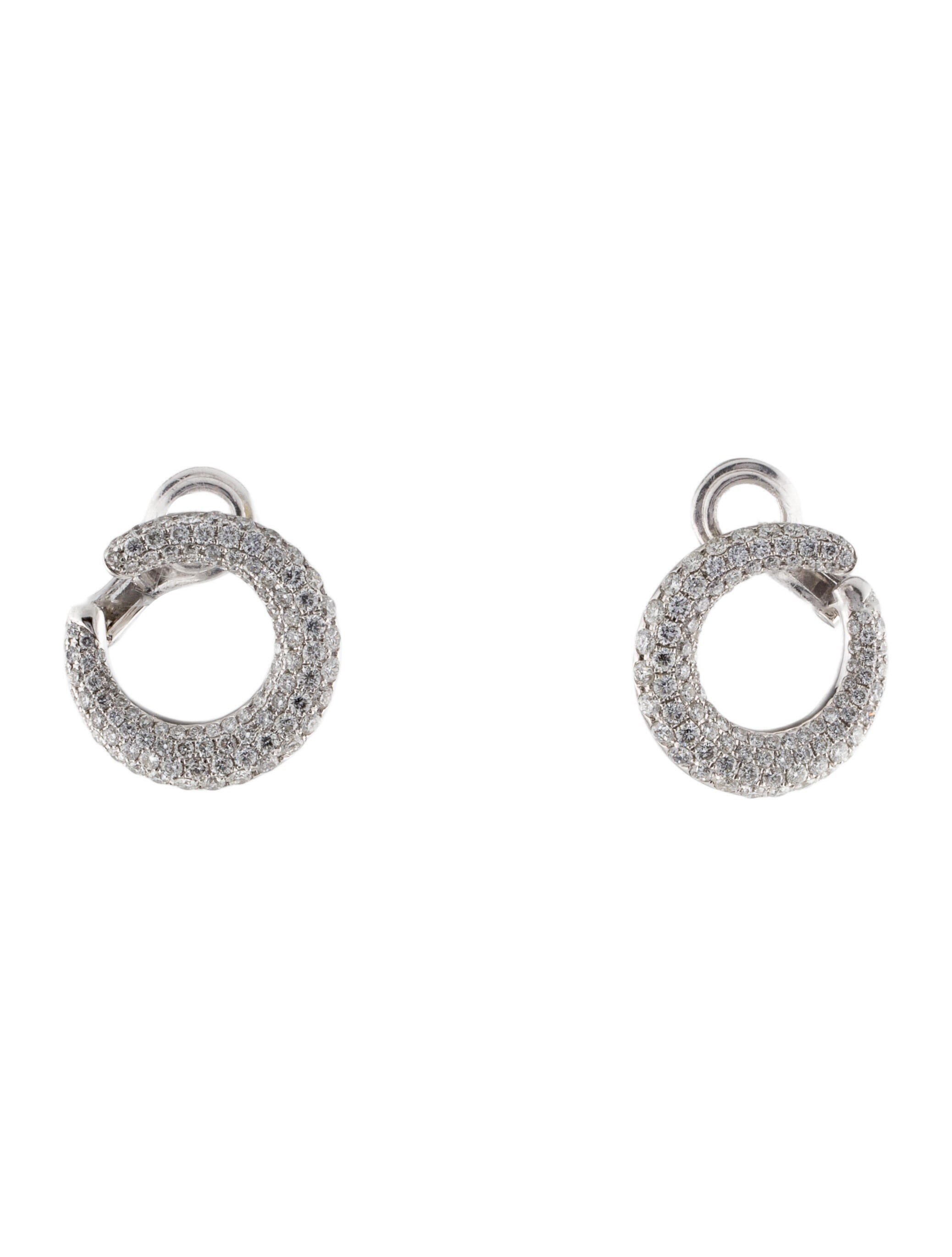Earrings 18K 2.83ctw Diamond Earclip Earrings