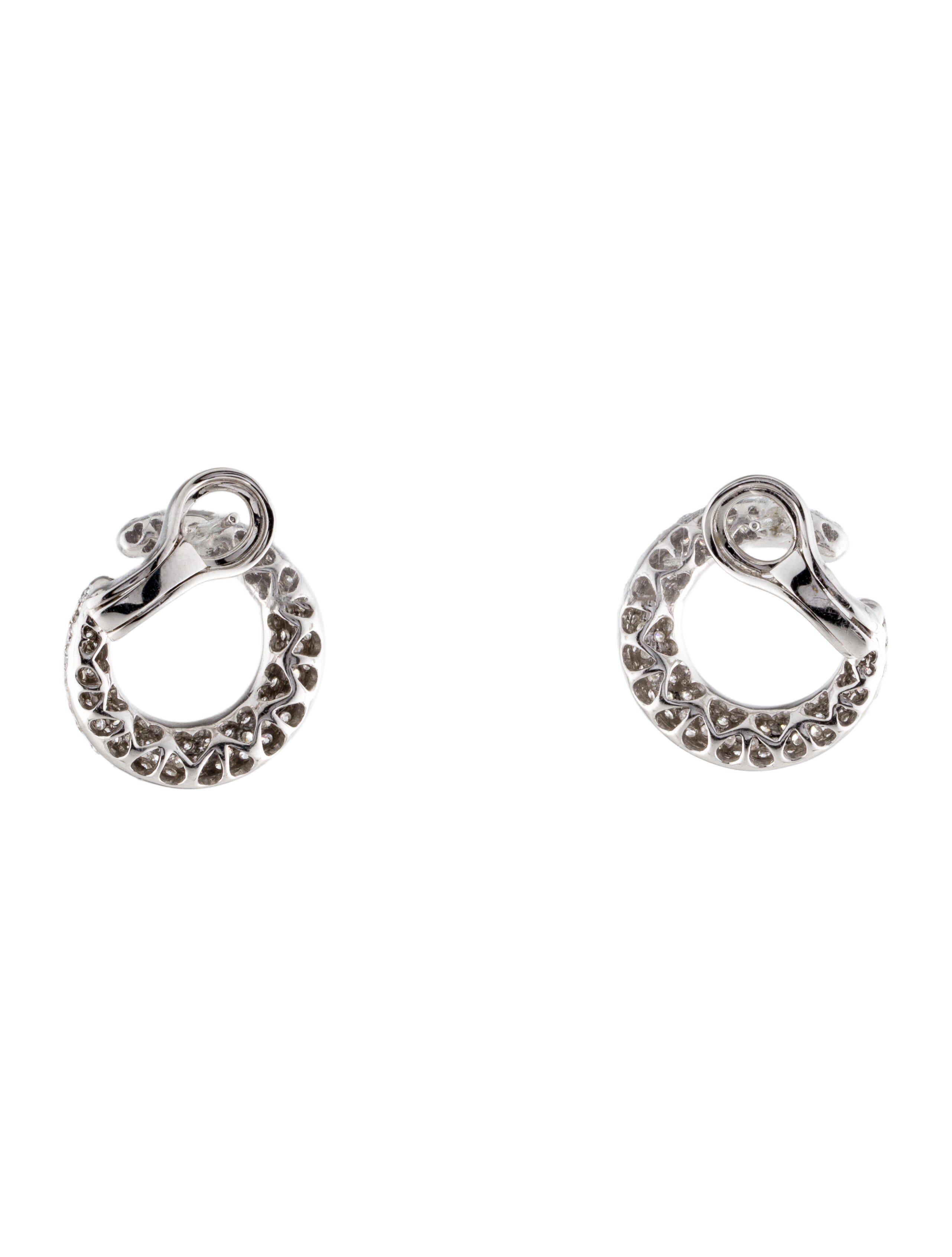 Earrings 18K 2.83ctw Diamond Earclip Earrings