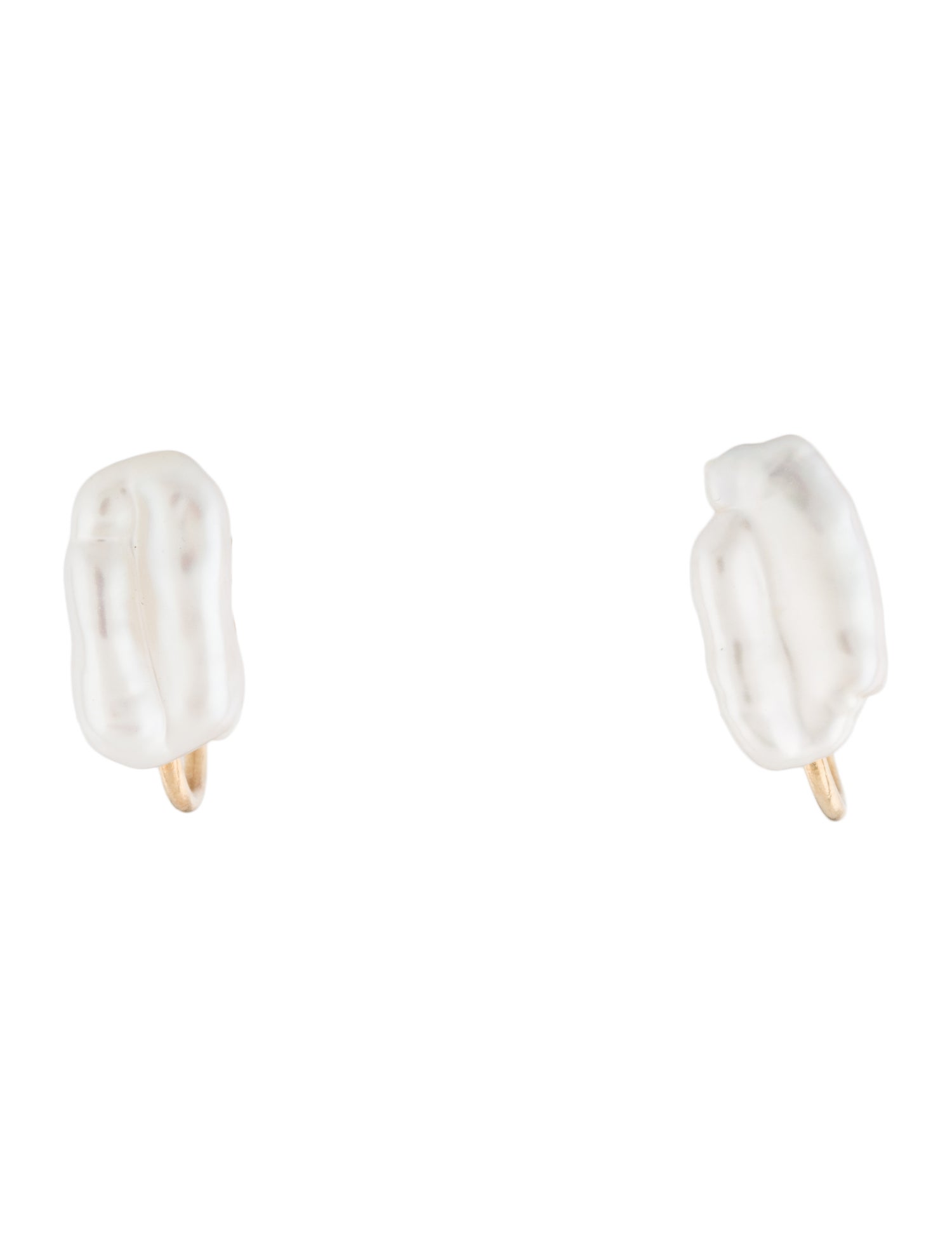 Earrings 14K Pearl Screw Back