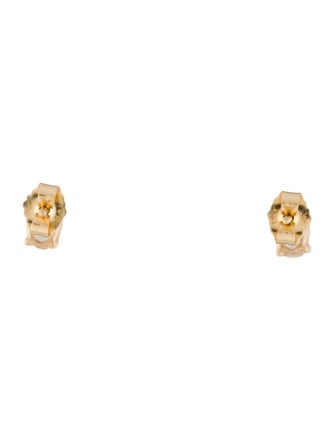Earrings 14K 1.06ctw Diamond Oval Stud